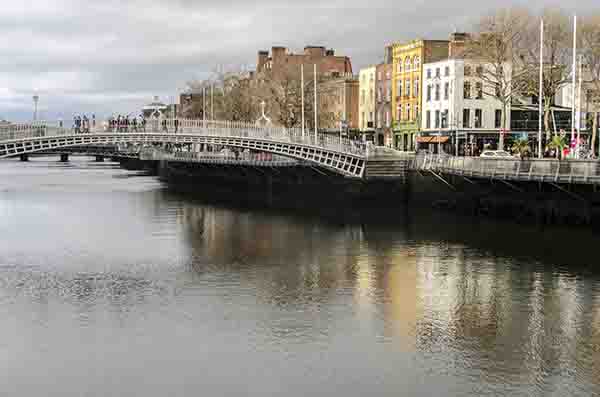 74 - Irlanda - Dublin - puente The Millennium
